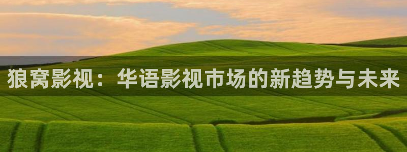 6080新视觉理论电视剧在线观看：狼窝影视：华语影视市场的新趋势与未来